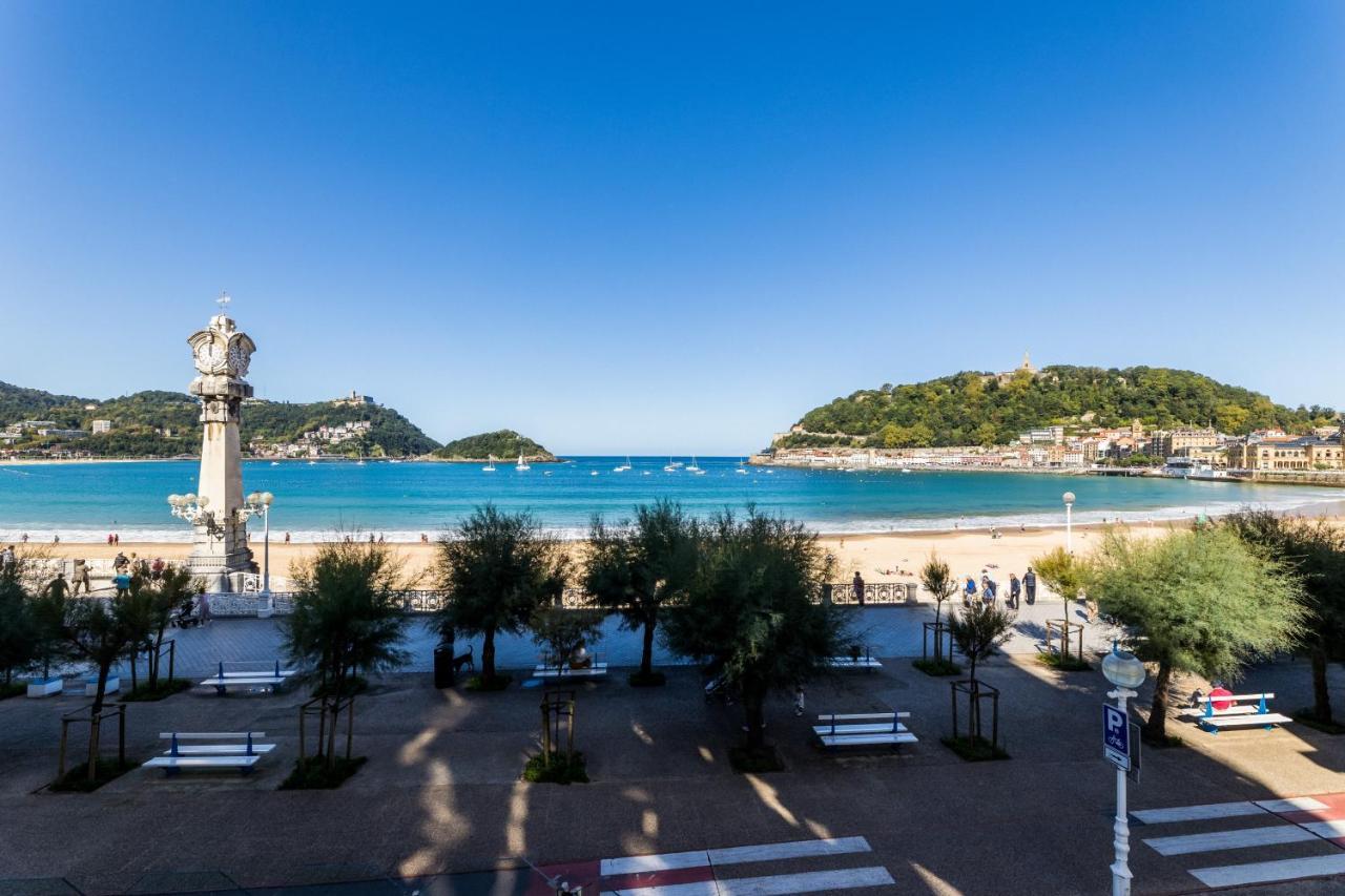 La Concha Beachview By Sweet Home Ss Rentals San Sebastián Exteriér fotografie